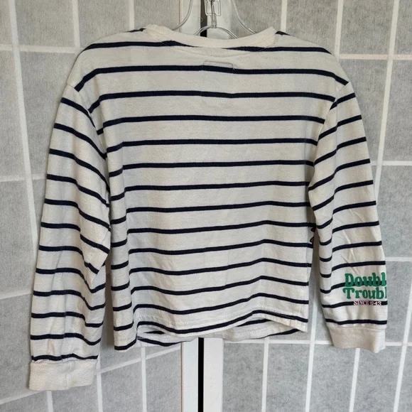 Disney Chip 'n Dale Kids Striped Shirt - Size 4-5yrs - Picture 5 of 7